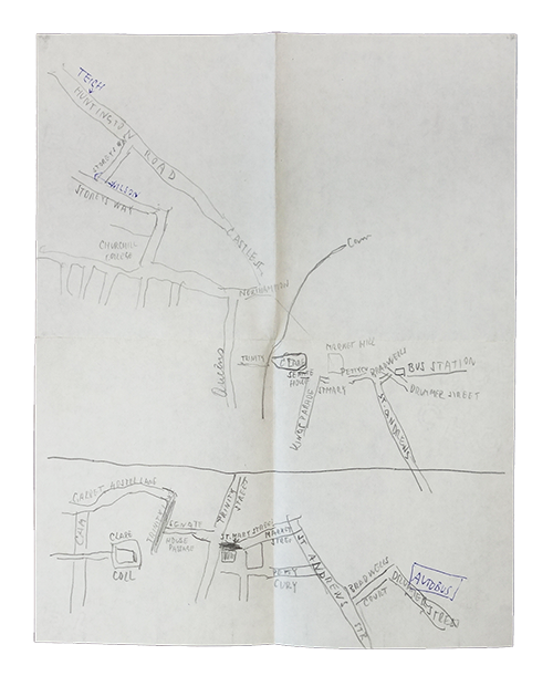 Mapka Cambridge, 1969/1981